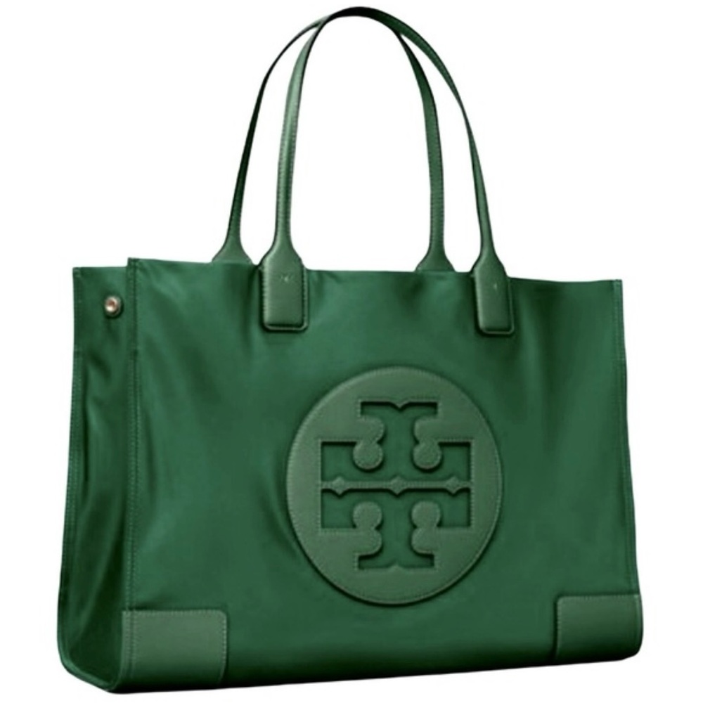 Tory Burch Ella Nylon Tote bag Green